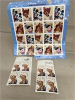 1960s Walt Disney stamps and 2003 Disney stamps