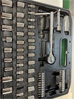 Standard socket and wrench set