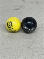 Batman and Robin marbles