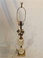 Marble lamp Italian marked 441/3857-Hall’s gift