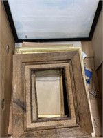 Lot of 10 Total Picture Frames (3 with Old