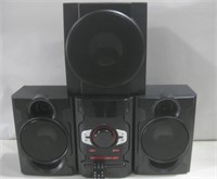 Intertek Home Stereo W/Speakers Powers On