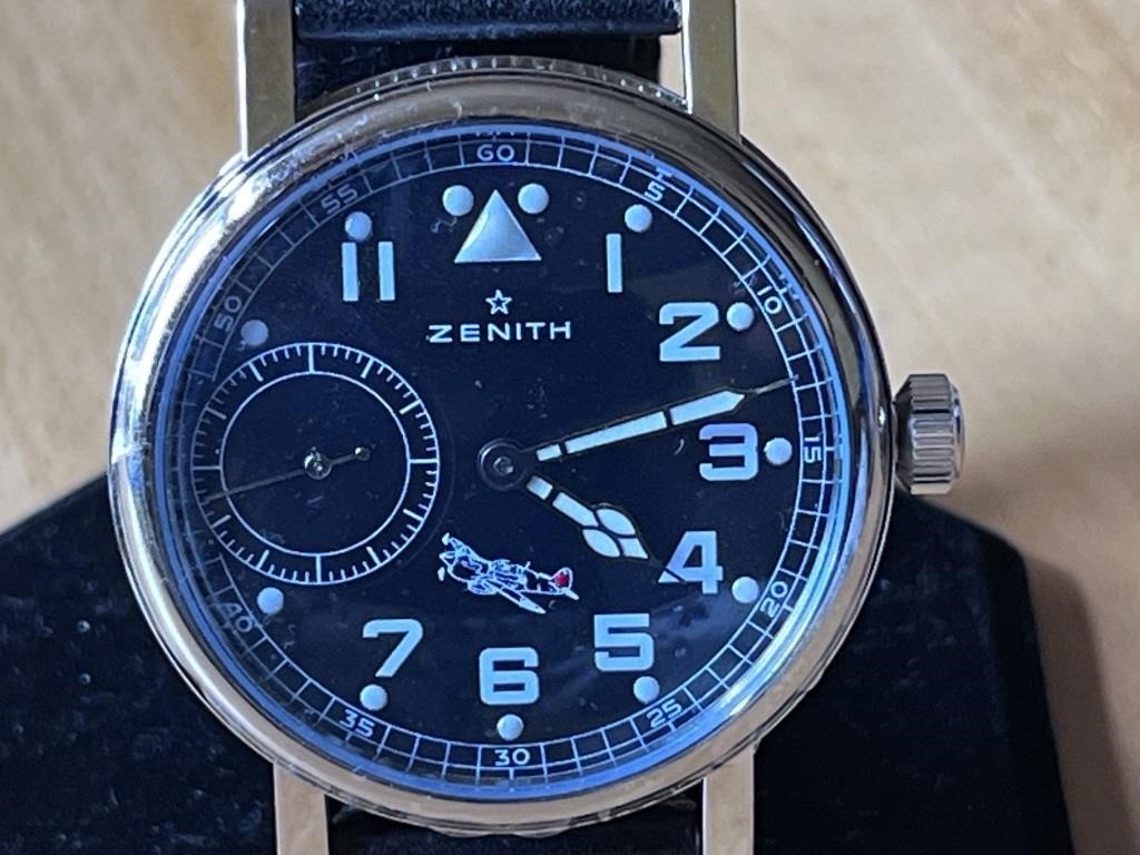 Large face Vintage Zenith Automatic watch Rare