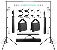 $38  Backdrop Stand 8.5x10ft  SEDGEWIN Kit with Ba