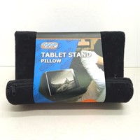 Tablet stand pillow plush foam black new