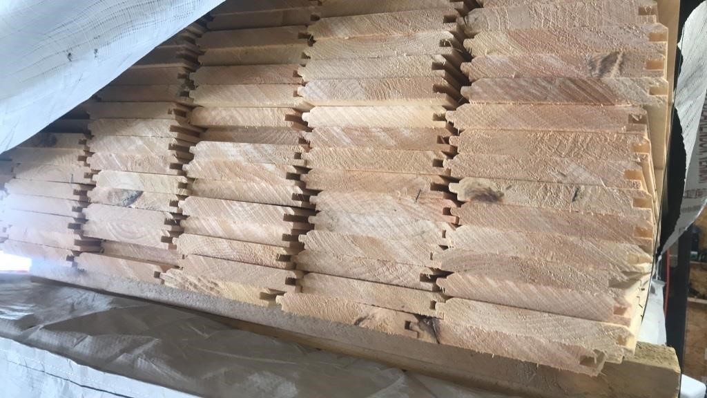 1x6x10' Pine Tongue & Groove, 2,710 Linear Ft