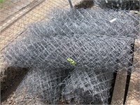 Roll of Used Chain Link 19ftx4ft