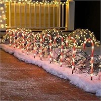 Joiedomi 28" Christmas Candy Cane Pathway Markers