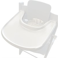LuQiBabe Tray for Stokke Tripp Trapp - White