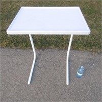 Adjustable Folding Side Table