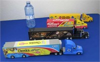 4 Transport Trucks: Kellogg's, Cheerios, M&M &