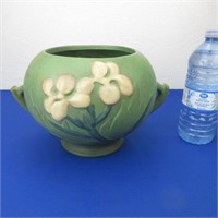 Roseville Pottery Double Handle Vase 358-6"