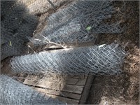 Partial Roll of Chain Link 6' x 12.5 Ga