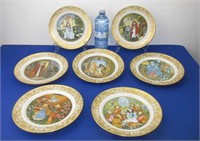 Franklin Porcelain The Grimm's Fairy Tales Plates