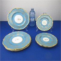 Royal Cauldon Bone China "King's Plate" Plates