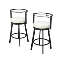 $307 - Beige Outdoor 27.5" Backrest Swivel Chairs