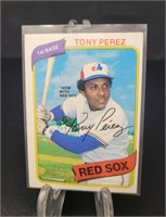 1980 O Pee Chee, Tony Perez baseball card