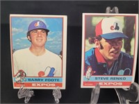 1976 Topps , Montreal Expos baseball cards