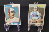 1970's Topps , Montreal Expos baseball cards