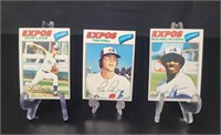 1977 Topps , Montreal Expos baseball cards