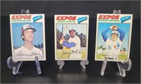 1977 Topps , Montreal Expos baseball cards