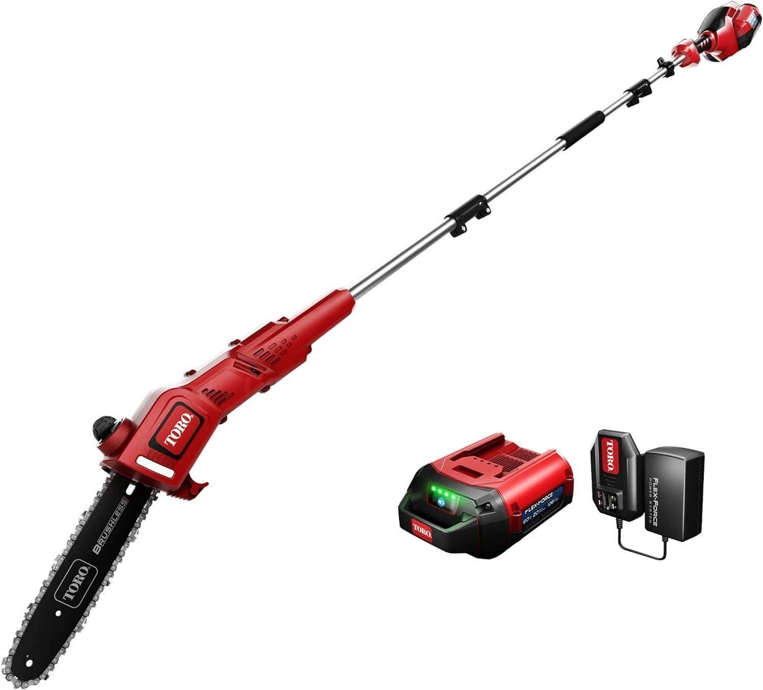 $279 - Toro 60V 10" Cordless Electric Pole Saw