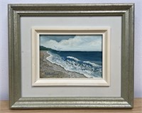 Shellard, "Sea Song" Seascape Oil, Signed