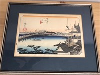 Japanese Woodblock Print, Hiroshige