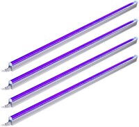 $50  Barrina UV LED Blacklight  22W 4ft (4-Pack)