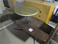 2 x assorted office tables