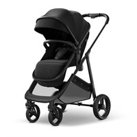 B9028   Mompush Wiz 2-in-1 Bassinet Stroller - Bla