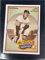 91 upper deck TED WILLIAMS CARD IN PLASTIC CASE