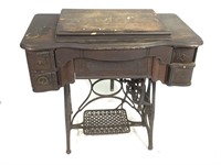 New Home Antique Treadle Sewing Machine