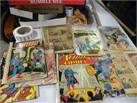 Vintage superman +other comics- Terrible Condition