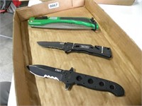 SOG Knife, CRKT> Knife and folding saw