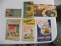 Neat old recipe booklets