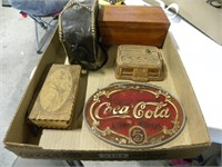 Trinket Boxes, Coca Cola, Camera