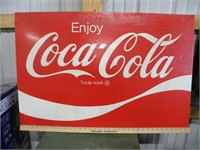 1957 Metal Coca Cola Sign