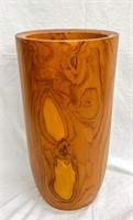 Large Wood Vase,  22.5" x 12"
