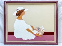 Diana Hansen-Young '87 Original Painting framed