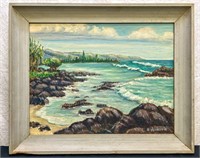 Original Seascape painting, signed S. Marion