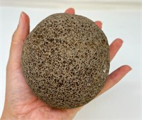 Hawaiian Stone Game Ball, 12" Circumference, 854g