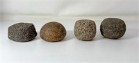 4 Hawaiian Abraider Stones, 7"-8.5"