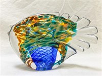 Art Glass Fish, "Hot Island Glass 1989 Maui"