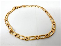 14k Italy Link Bracelet, 4.83g, 7.5" Length