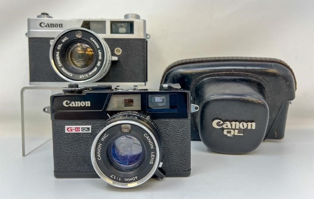 Vintage Cameras, Canonet QL17 with Canon Lense SE