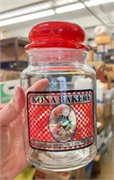Vintage Kona Bakery Glass Candy Jar