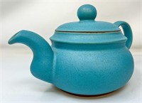 Teal Bennington Pottery Teapot, 2 lb 0.2 oz