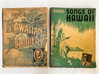2 King's Hawaiian Song/Sheet-Music Booklets,