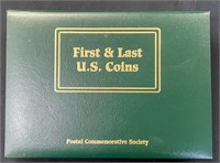 "First & Last US Coins" Collection in Green Binder